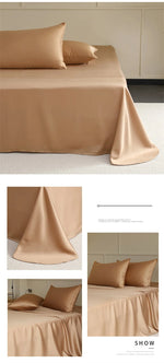 slumberly® Mulberry Silk Flat Sheet - Image 24