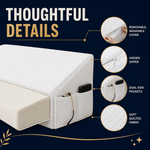 Slumberly® Adjustable Bed Gap Wedge - Image 2