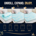 Slumberly® Cooling Gel Memory Foam Topper - Image 5