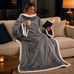 Slumberly® Cozy Sleeved Blanket - Image 1