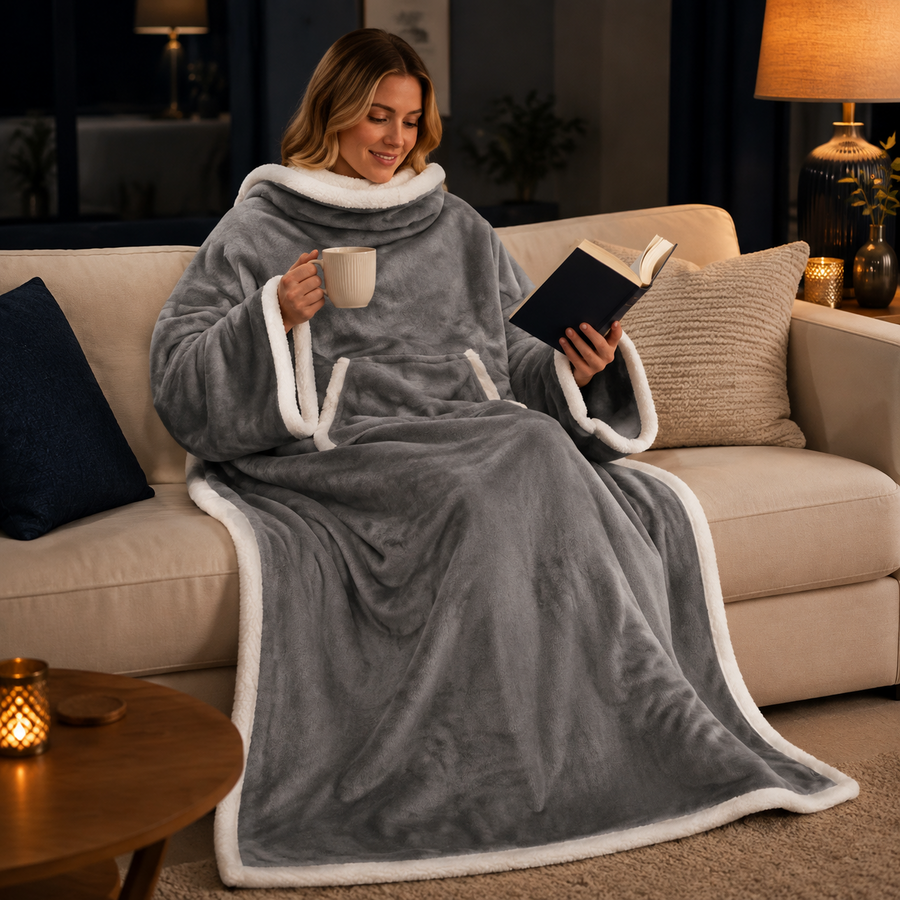 Slumberly® Cozy Sleeved Blanket