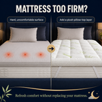 slumberly® Bamboo Cooling Mattress Topper - Image 2