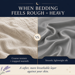 slumberly® Mulberry Silk Flat Sheet - Image 2