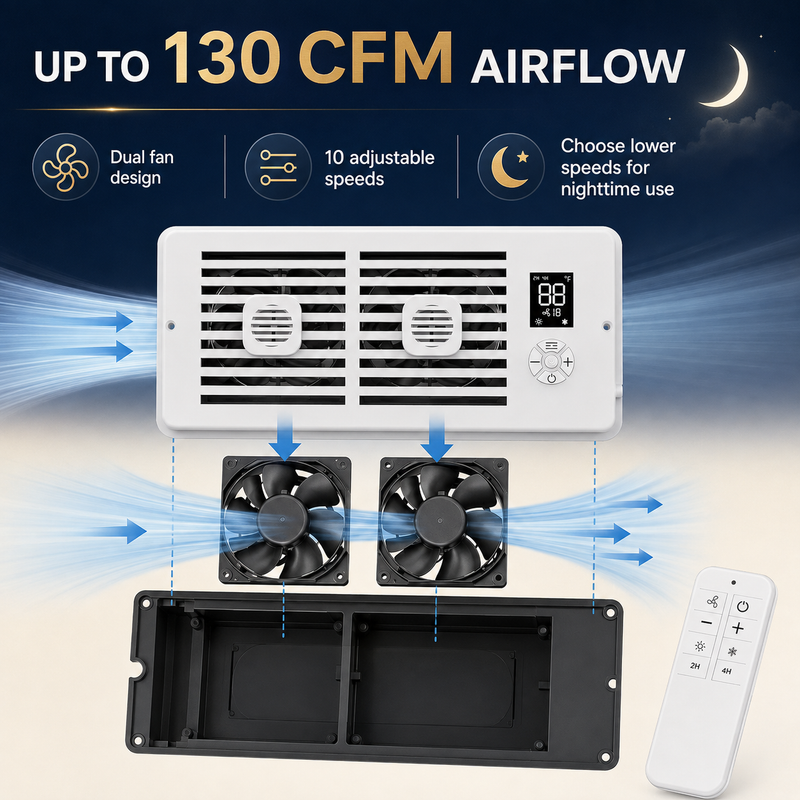 More airflow where your room needs it